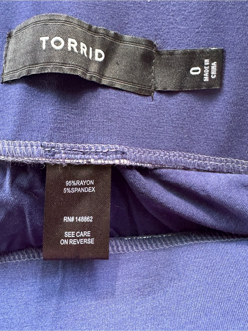 torrid tie dye swishy legging pants worn once - Picture 3 of 4
